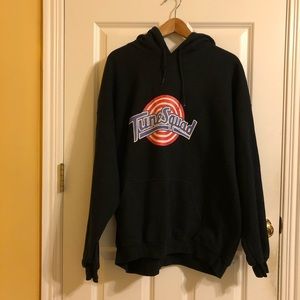 Black Michael Jordan Tune Squad Hoodie